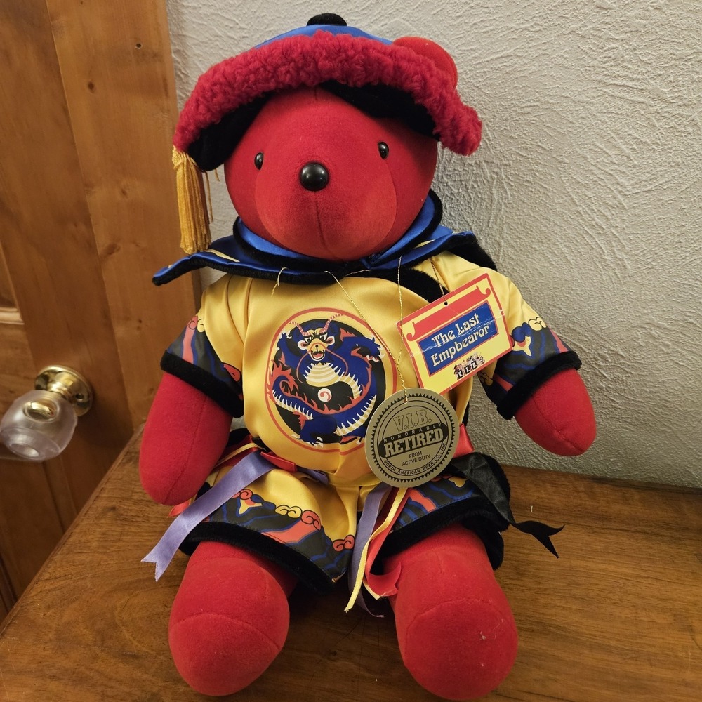 The Last Empbearor North American Bear Company Very Important Bear VIB Plush '79